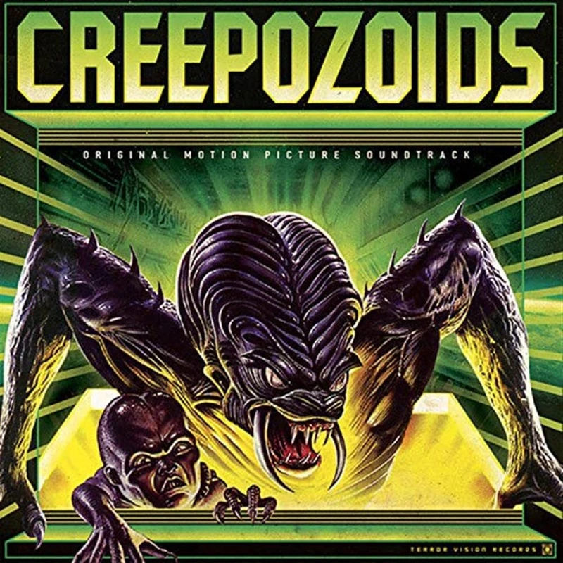 Creepozoids (O.S.T.) (Clear with Silver Pearlescent Swirl & Blood Red Swirl Vinyl) [VINYL]