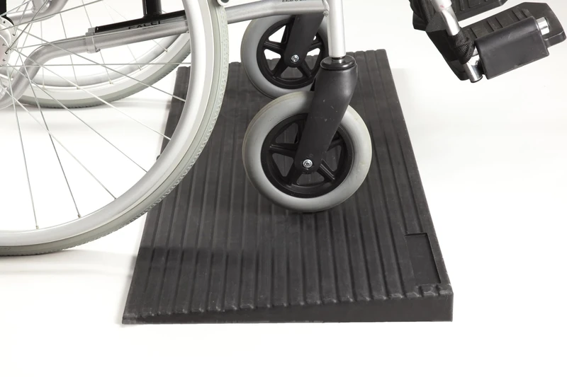 The Ramp People Rubber Threshold Ramp 4mm - 100mm (3cm / 1.18") - Wheelchair and Scooter Step Ramp and Doorway Ramp