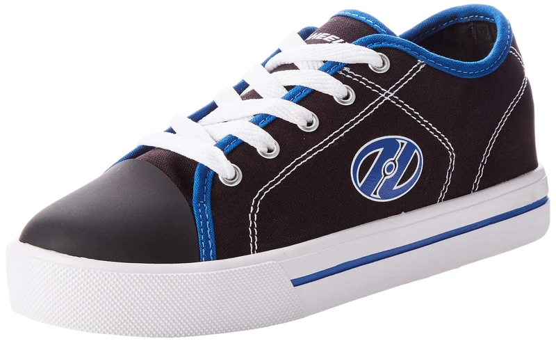 Heelys Classic X2, Men’s Trainers, Black (Black/White/Snorkel Blue Black/White/Snorkel Blue), 5 (38 EU) - Image 1