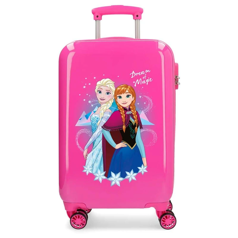 Frozen Dream of Magic Fuchsia Hardside Carry-on Suitcase
