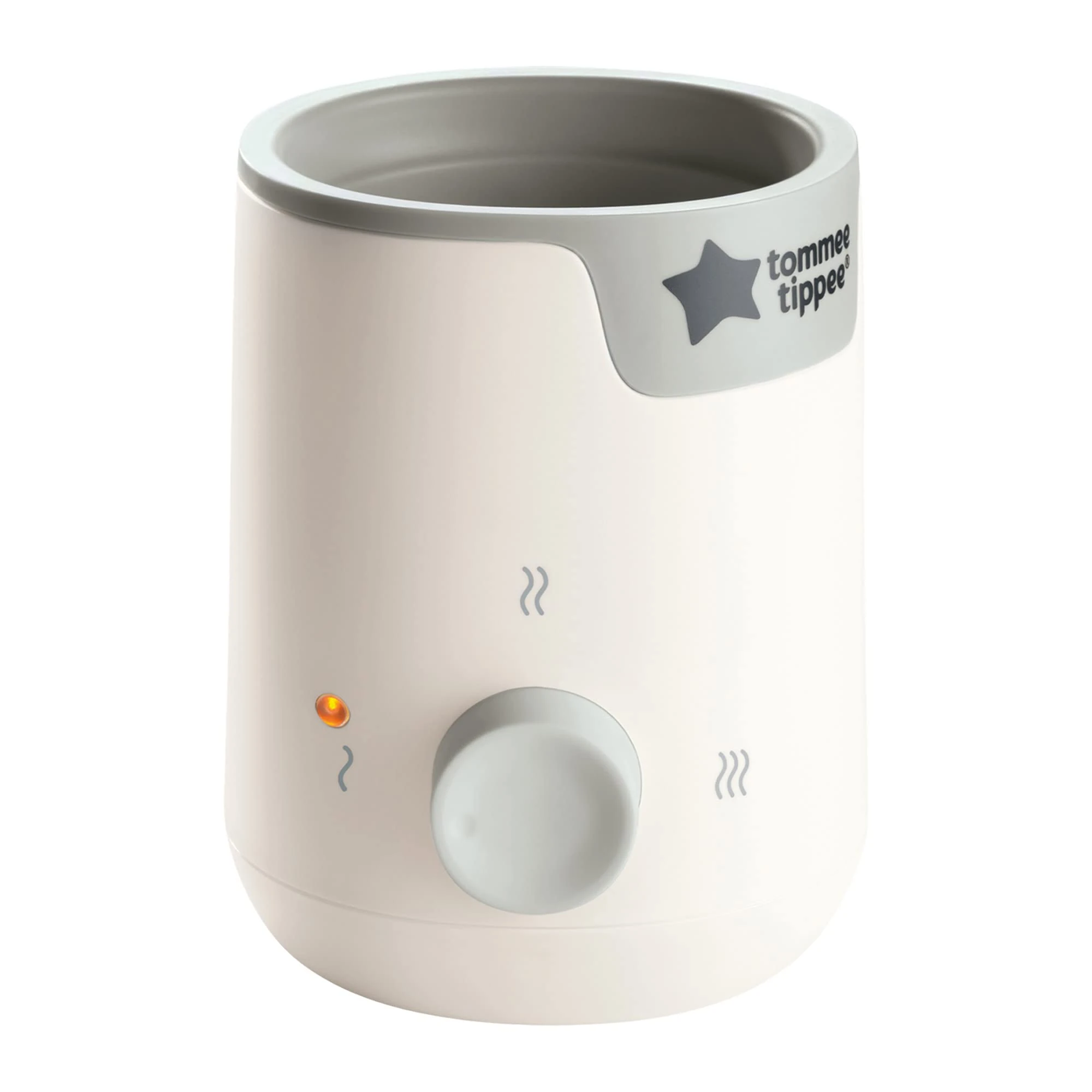Tommee Tippee Easiwarm Bottle Warmer, White, Warms Breast Milk to Body Temperature in 4 Minutes, with Automatic Timer and One-Dial Operation