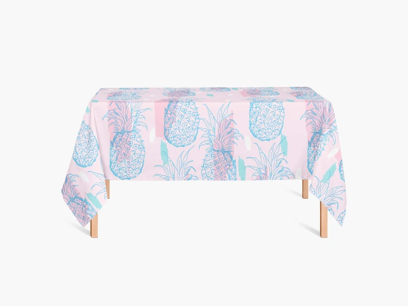 HYO MR13 Tablecloth for Table Made of Polyester 180 g Waterproof and Fireproof B1 90 x 90 cm MR1, 100% 180 g, Multi-Colour, One Size