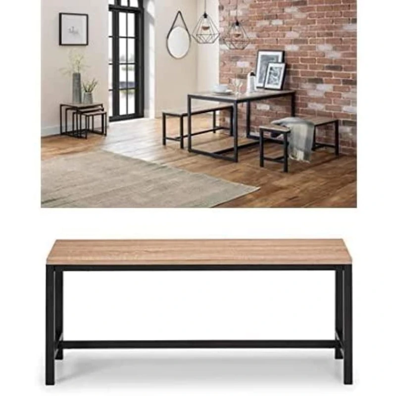 Set Of Tribeca Table And 2 Benches