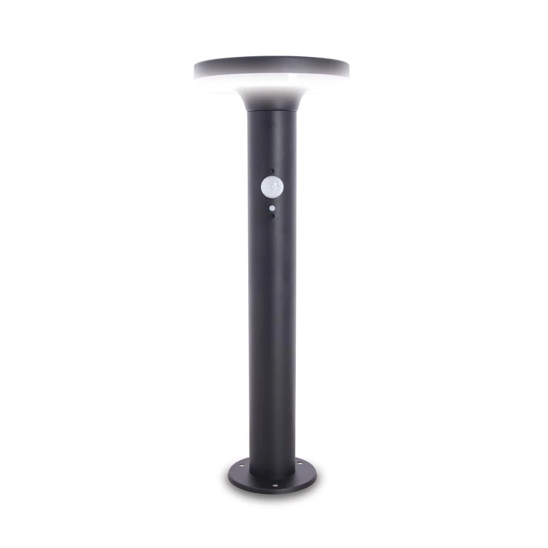 Xanlite SO1711 Solar Motion Sensor LED Light Bollard 3 Modes, Powerful Lighting, 400 Lumens Max
