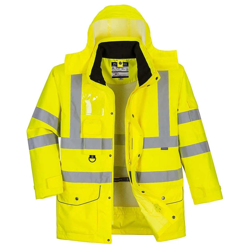 Portwest S427 Hi-Vis Waterproof Breathable Jacket - Yellow 6X