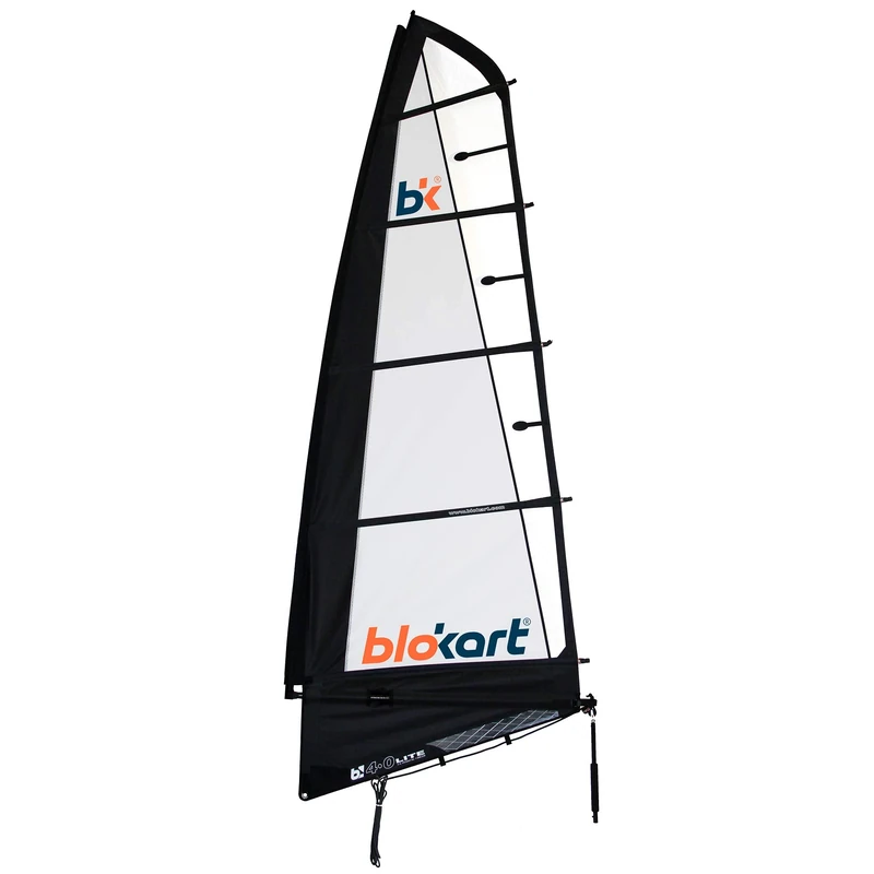 Blokart Sail Complete 4.0m Black Unisex Adult, Black, 4.0 m2