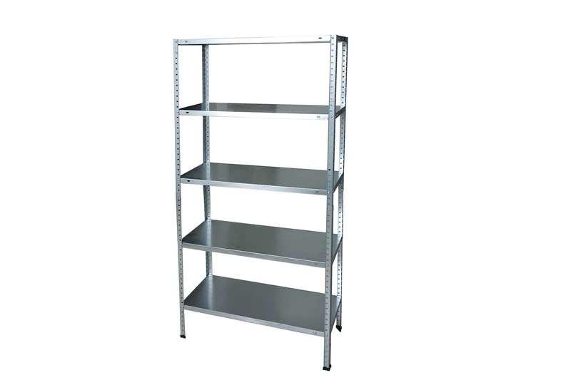 Garden Friend Metal Shelf, Metallic Grey - Image 1