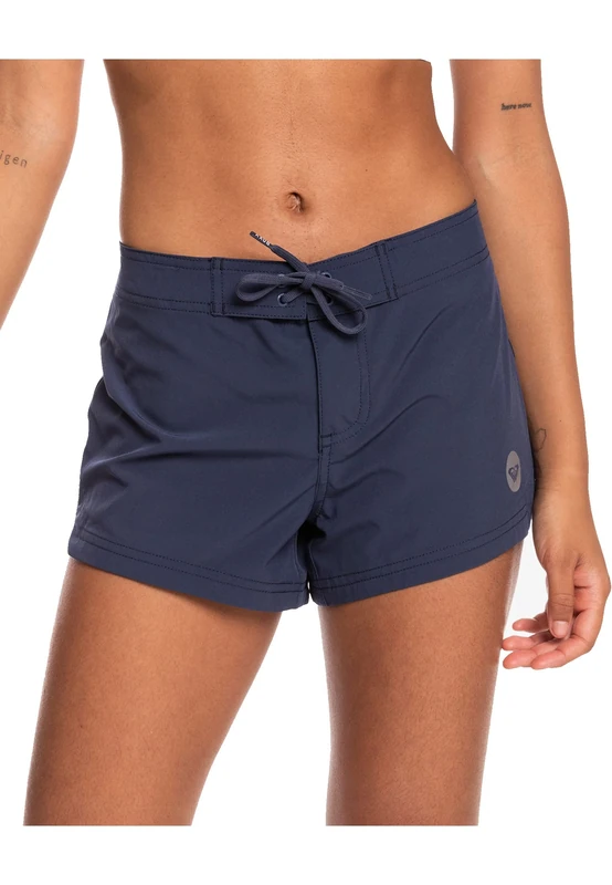 Roxy Women's Board Quick Dry Bathing Suit Shorts, 2" Inseam-Swimsuit Bottoms (XS-XXL), Mood Indigo, XS