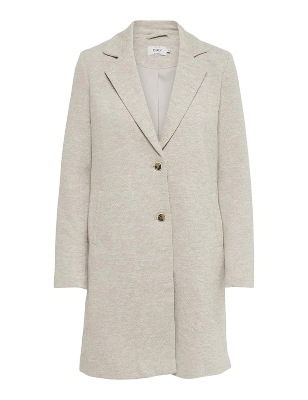ONLY Onlcarrie Life Mel Coat Otw Noos Abrigo, Etherea Detail Melange, 40 para Mujer