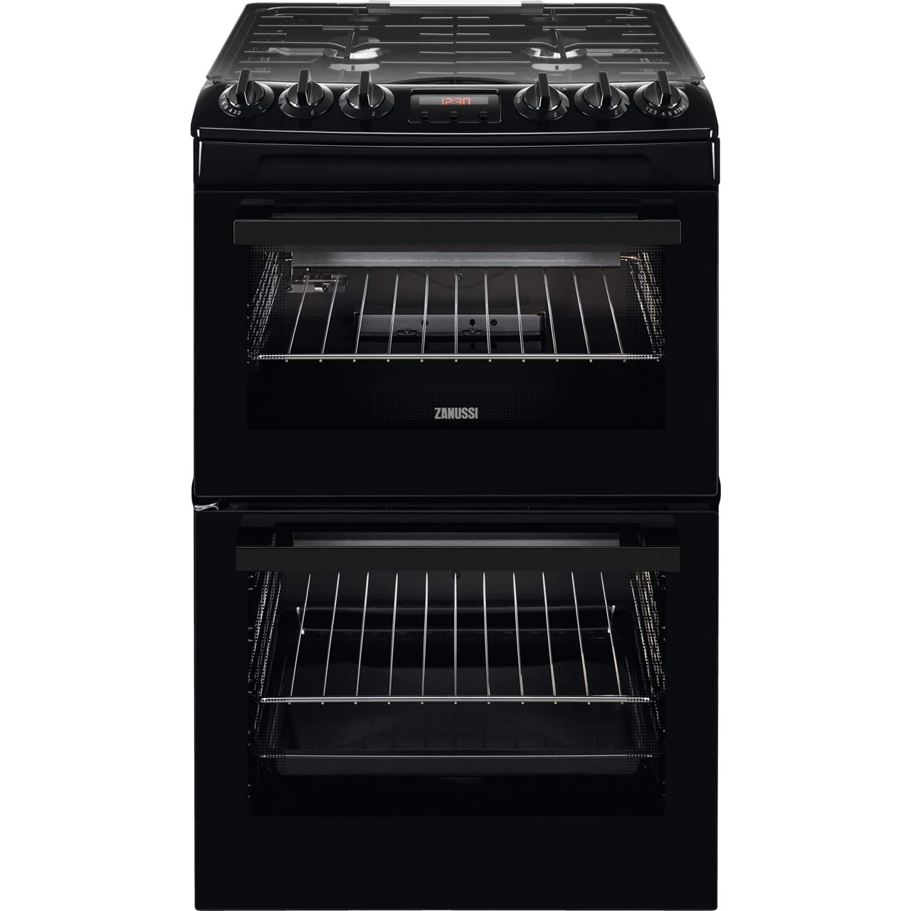 Zanussi ZCG43250BA Freestanding Gas A Rated Cooker -Black
