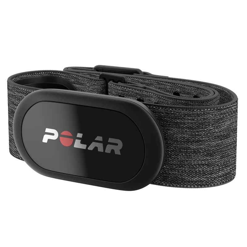 Polar H10 Heart Rate Monitor – ANT Plus, Bluetooth - Waterproof HR Sensor with Chest Strap - Built-in memory, Software updates (H10, M-XXL,Grey)