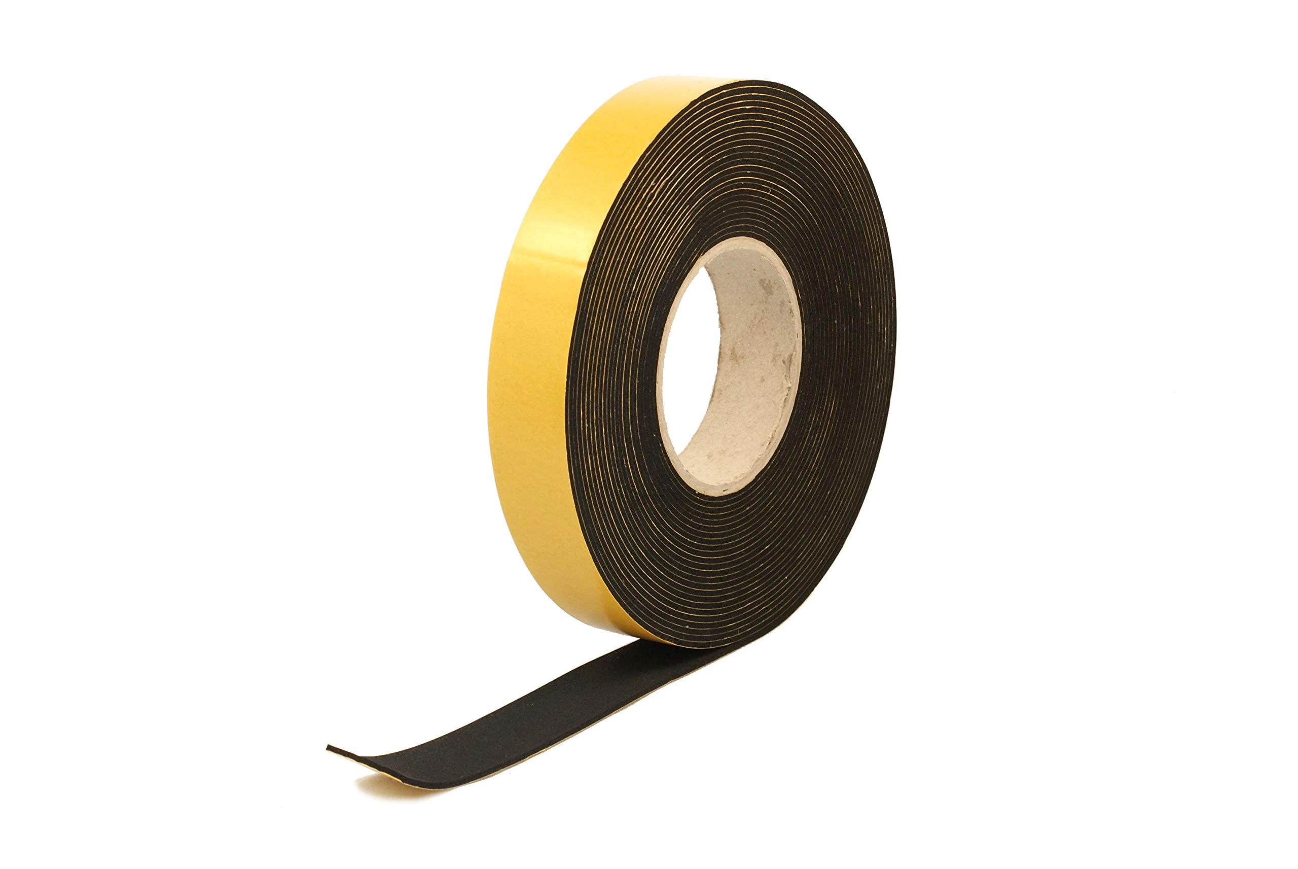 Neoprene Rubber Black Self-Adhesive Sponge Strip 30mm Wide x 2mm Thick x 10m Long