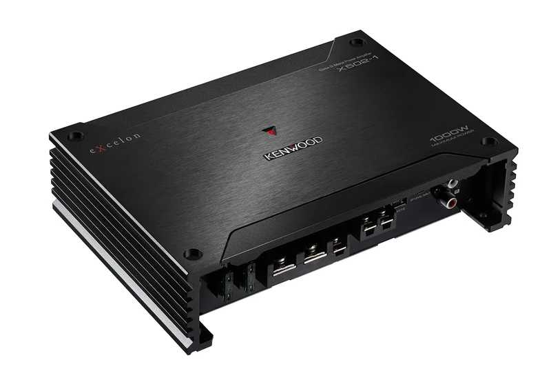 Kenwood X502-1 300W X-Series Class D Mono-Channel Power Amplifier, 4Ω Stable