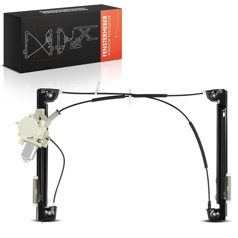 Window Regulator with Motor 2/3-Door Front Left Compatible with R50 R52 R53 Coo per Works One Hatchback Convertible 2001-2005 51337039451