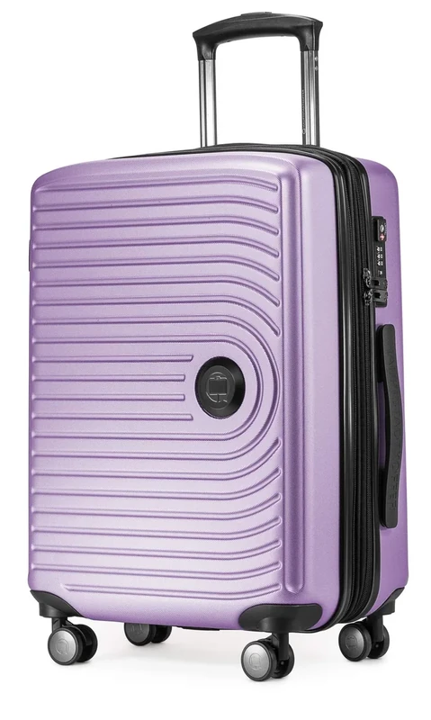 Hauptstadtkoffer Mitte - Hand Luggage 55x40x23, TSA, 4 Wheels, Travel Suitcase, Hard-Shell Suitcase, Rolling Suitcase, Hand Luggage Suitcase, Cabin Luggage Suitcase, Lilac