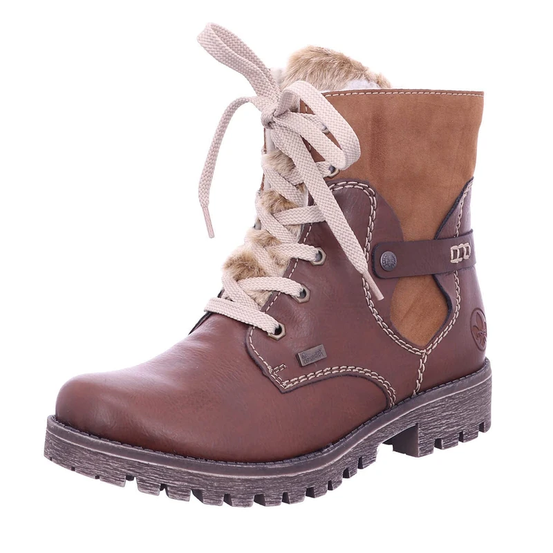 Rieker Herbst/Winter, Women’s Ankle Boots, Brown (Brown/reh/Steppe 23), 9 UK (43 EU) - Image 1