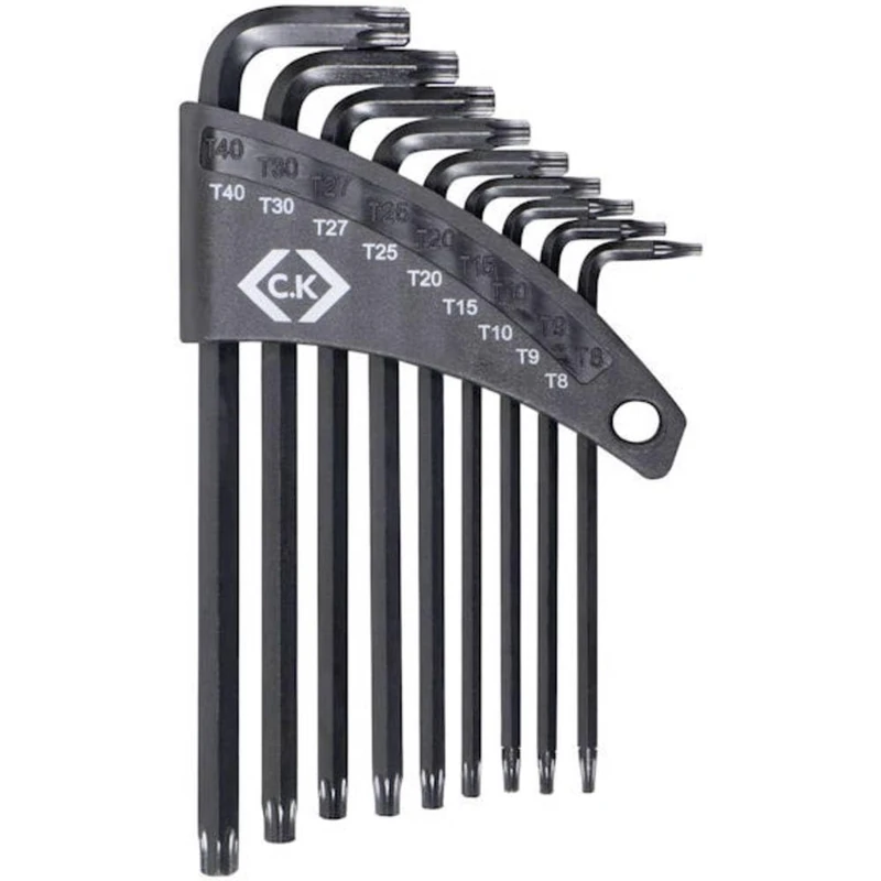 Hexagon Key Set for TX Tamperproof, Set of 9