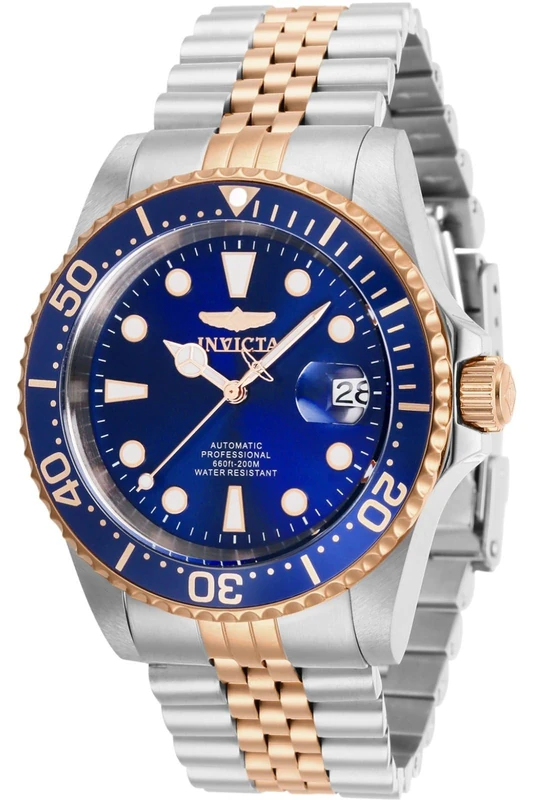 Invicta Pro Diver 30098 Men's Watch - Waterproof - Analogue - Automatic Movement - Stainless Steel with Blue dial - 42mm - Image 1
