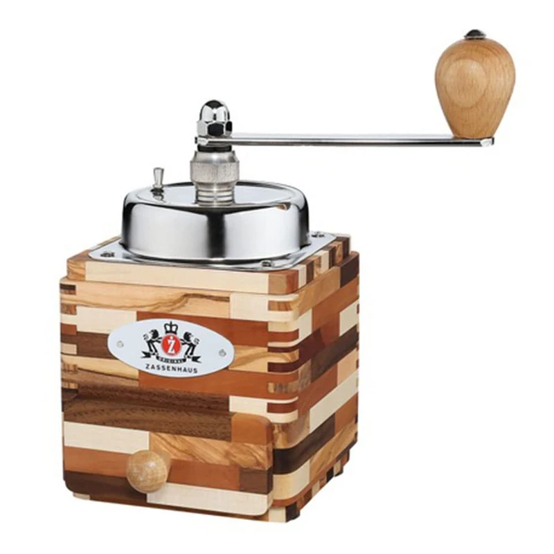 Zassenhaus Montevideo Coffee Grinder, Wood, Melange, One Size