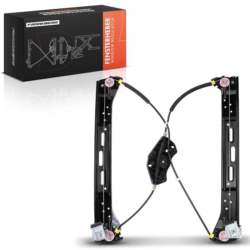 Frankberg Electric Window Regulator Without Motor Front Left Compatible with Sharan 7N MPV Year of Manufacture 2010-2018 7N0834461F