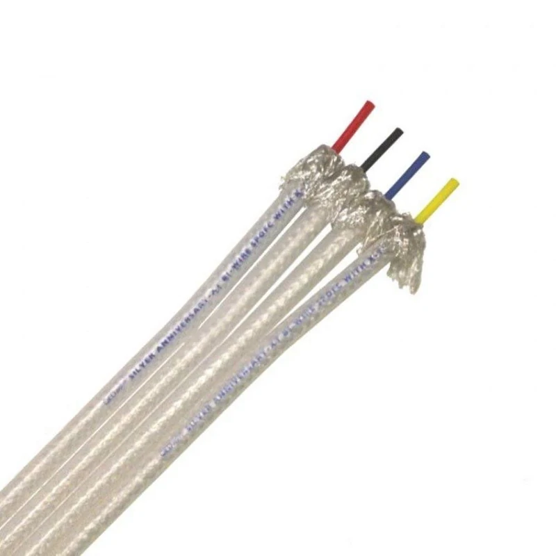 QED Silver Anniversary XT Bi-Wire Speaker Cable with X-Tube(TM) technology (5 metres, Bi-Wire Unterminated)
