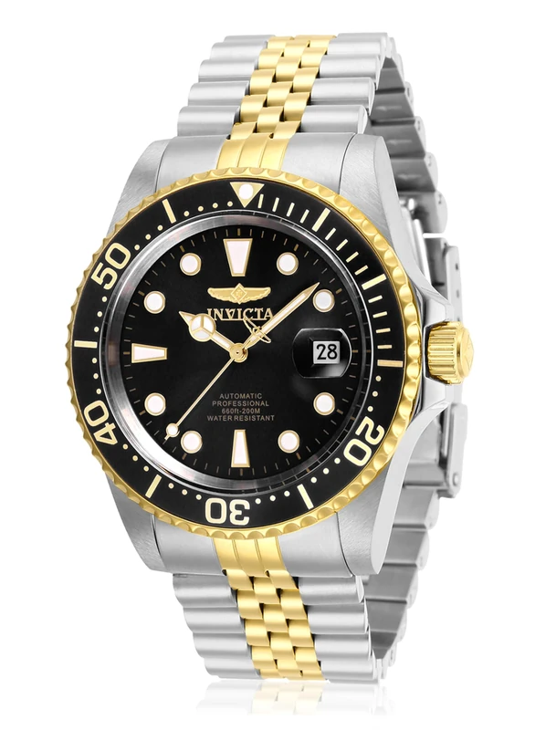 Invicta Pro Diver 30094 Men's Watch - Waterproof - Analogue - Automatic Movement - stainless steel with Black dial - 42mm