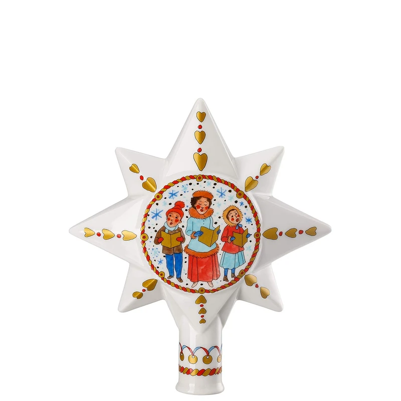 Hutschenreuther Christmas Market Christmas Tree Topper Large - Image 1