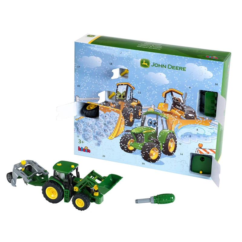 Theo Klein 3936 - John Deere Advent Calendar with 24 Doors - Image 1