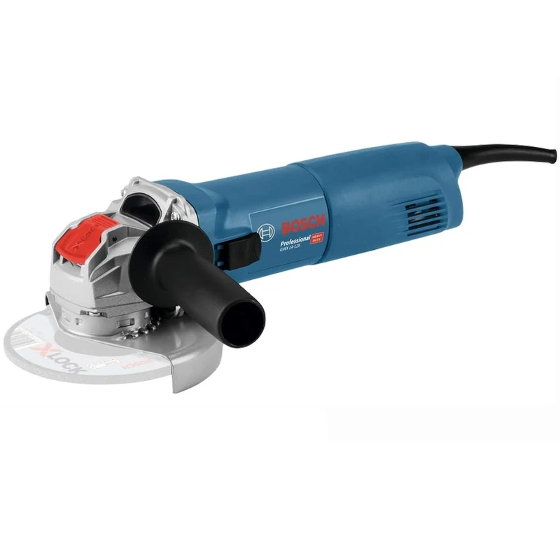Bosch Professional GWX 14-125 angle grinder (with X-LOCK holder, 1,400 W, disc diameter: 125 mm, in carton)