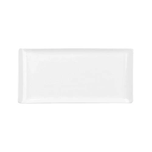 Churchill B5038 Buffet Trays Rectangular White 14.5 x 30cm