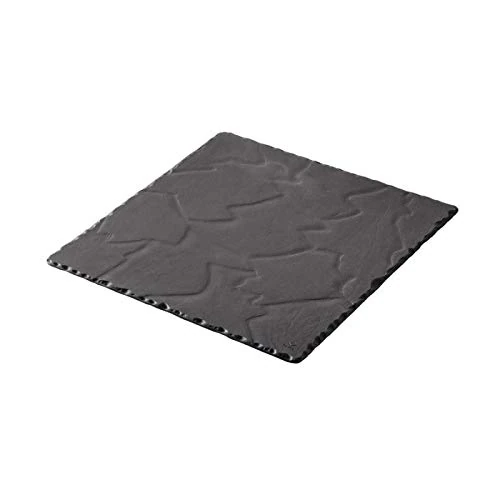 Revol BB636 Basalt Plate Square Slate Effect 25cm