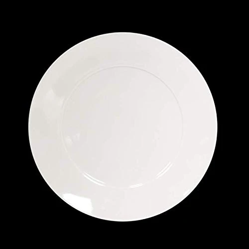 Creme BK507 Crème Esprit Wide Rim Fine Plate 28cm
