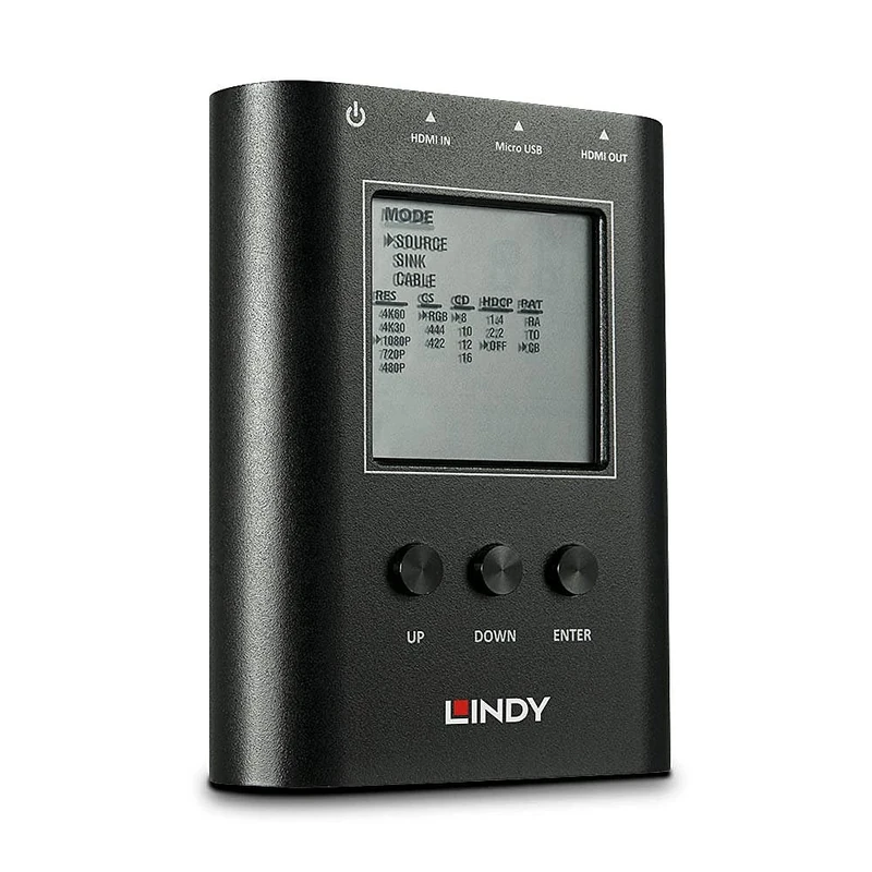 LINDY HDMI 2.0 18G Signal Analyser and Generator