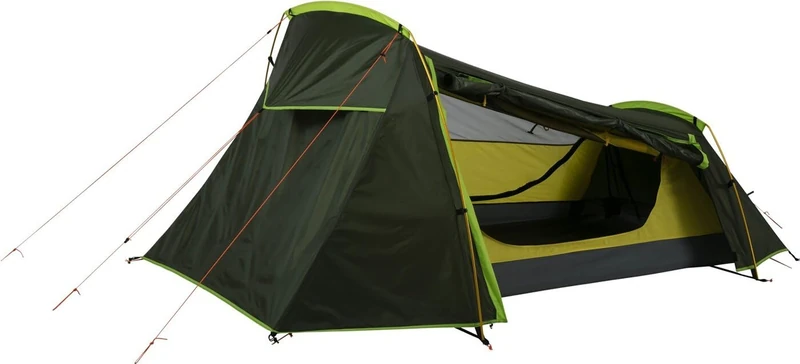 McKinley Family 20,2 Pop-Up Tents Dunkelgrün/Lime One Size