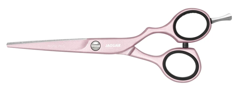 Jaguar White Line Pastel Plus Offset Hairdressing Scissors, 5.5-Inch Length, Rose, 0.03402 kg