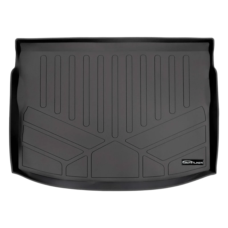 SMARTLINER Cargo Trunk Liner Floor Mat Black for 2018-2019 Subaru Impreza Hatchback (No Sedan) and Crosstrek All Models