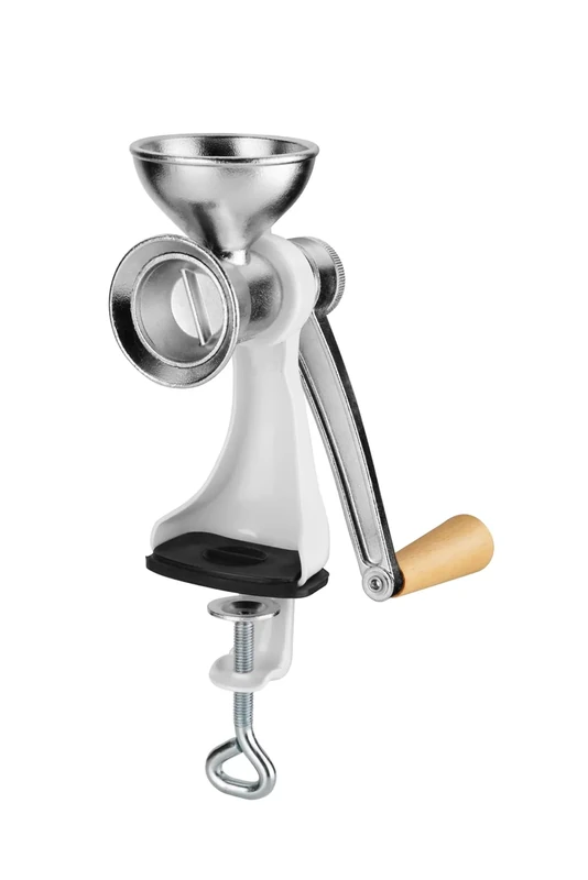 Grossag Poppy mill HMM 5.00 made of stainless steel with hand crank