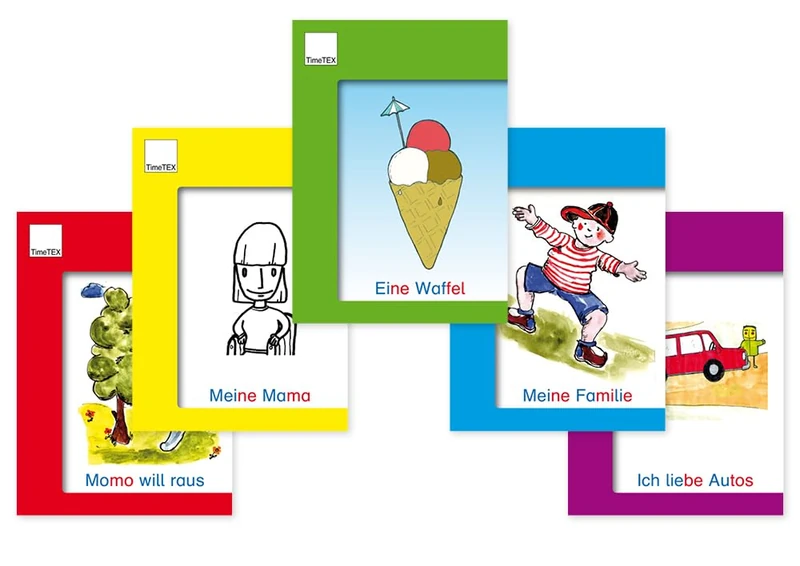 TimeTEX A6 Reading Book Set, All Colours, 38 Pieces