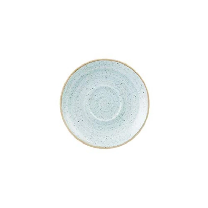 Churchill BH224 Stonecast Duck Egg Blue Saucer 6 inch