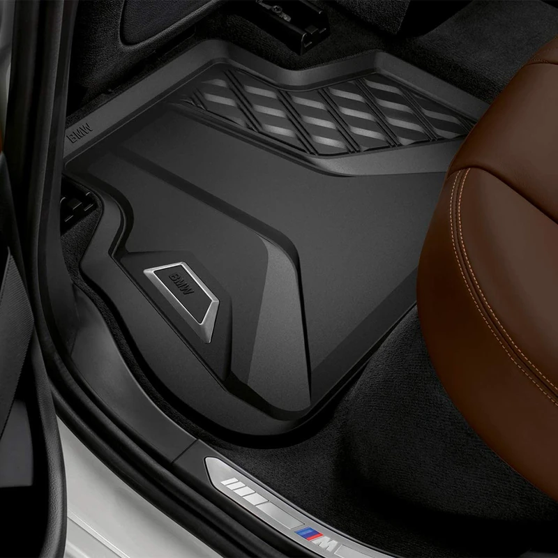 BMW Genuine Rear Floor Mats All Weather 2 SR 6 7 Seat Fits G07 51472458555