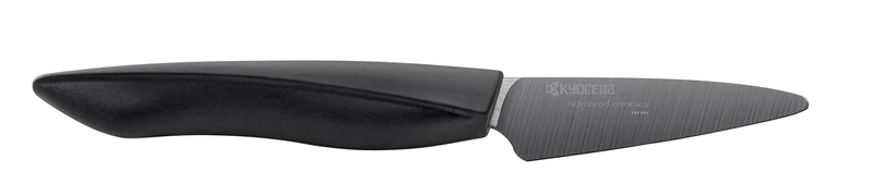 KYOCERA ZK-075 BK - 7.5cm Ceramic Pairing Knife, Black