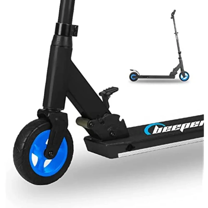 BEEPER Electric Scooter 6 Inches 250W 25.2V 4Ah 5.2Ah Lite, unisex, LITE FX1L5, Dimensions : 90 x (76-97) x 43 cm