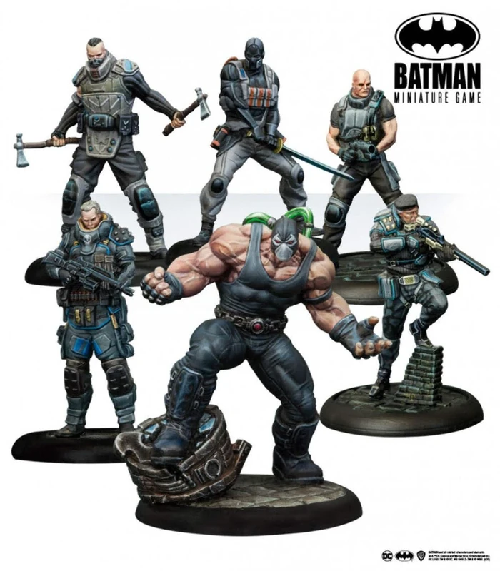Knight Models Miniature Game Resina DC Comics Superhero (Box Bane: Venom Overdrive)