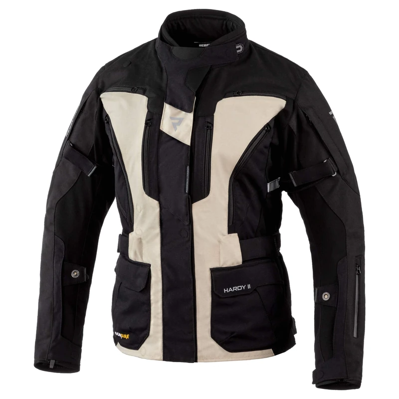 REBELHORN Textile Jacket Hardy Ii Lady Black/Sand Dxs