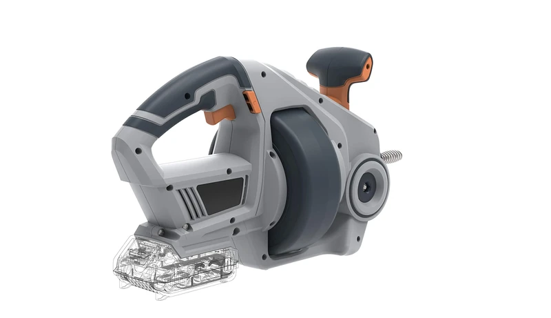 BAT7063455 MAXXPACK Cordless Drain Auger 18V Bare Unit