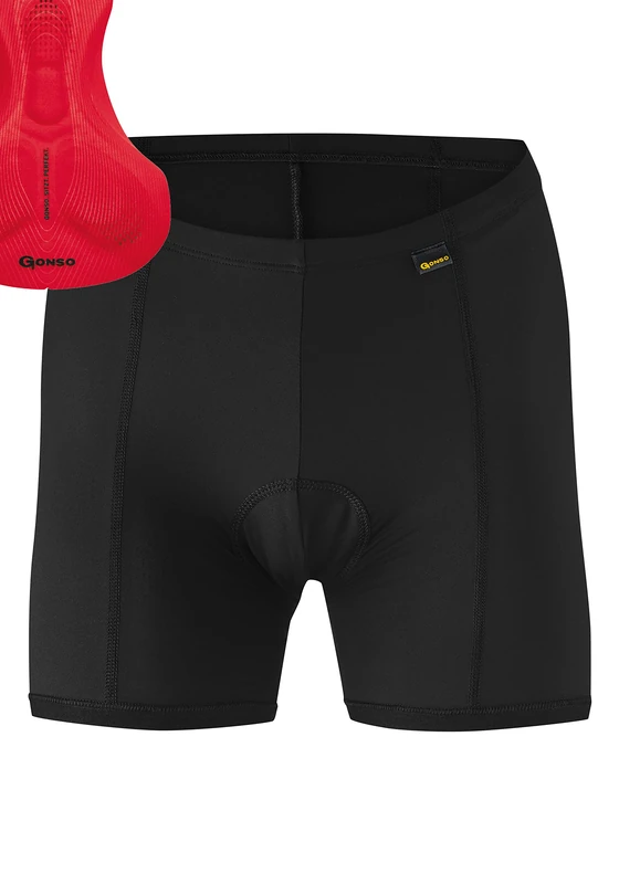 Gonso Sitivo U W, Women's cycling underpants, Fit under all cycling shorts and tights, With Sitivo seat pad with Poron elements, Tight fit