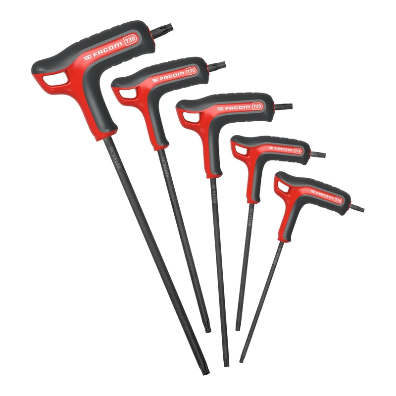 Facom Pin Wrench T-Handle Torx Set of 5