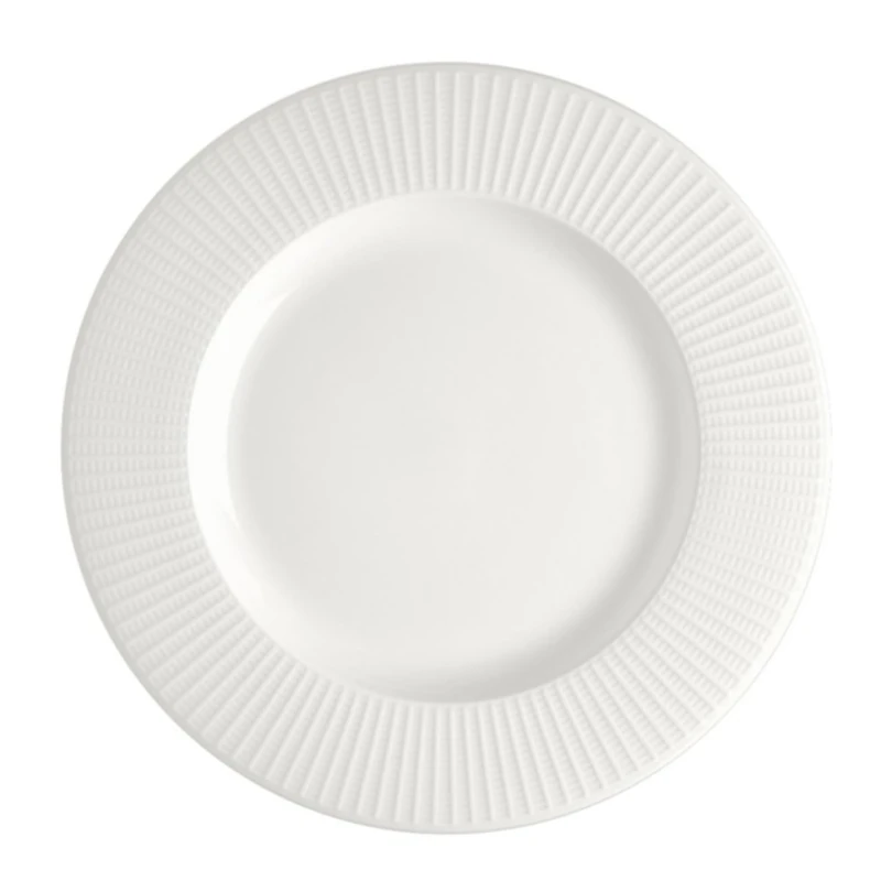 Steelite Willow Mid Rim Plate 9inch / 23cm, Case of 24