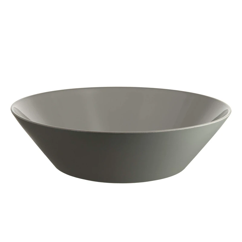 Alessi Tonale Salad Serving Bowl, Light Grey