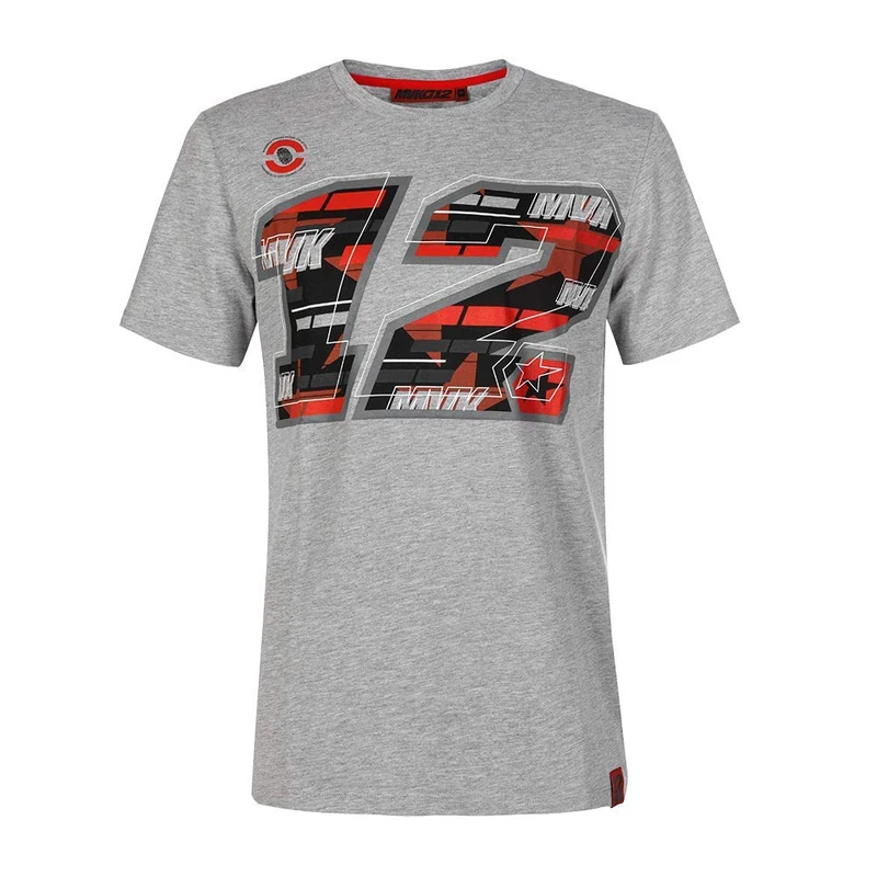Vr46 Maverick Vinales, Men's T-Shirt, Grey, XXL
